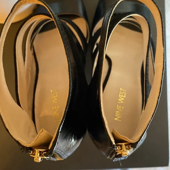 🖤Nine West leather upper 4.5” heel - Picture 8 of 17